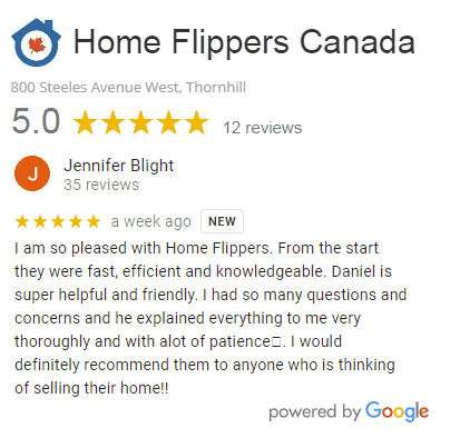 Home Flippers Google review